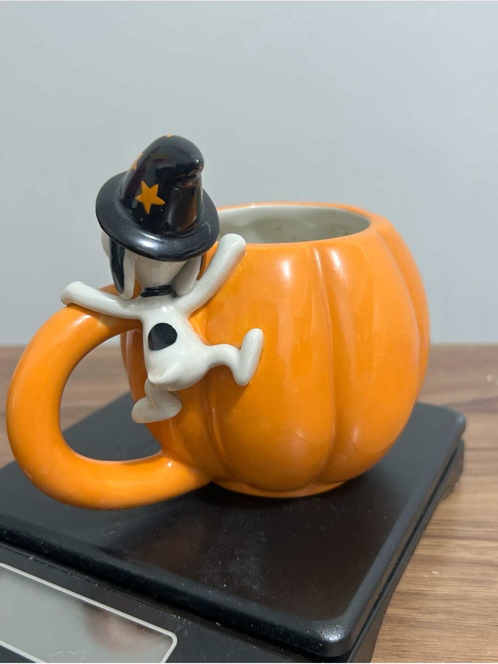Hallmark Peanuts Snoopy Wizard Jack O Lantern Pumpkin Ceramic Halloween Mug 15oz - Picture 6 of 7